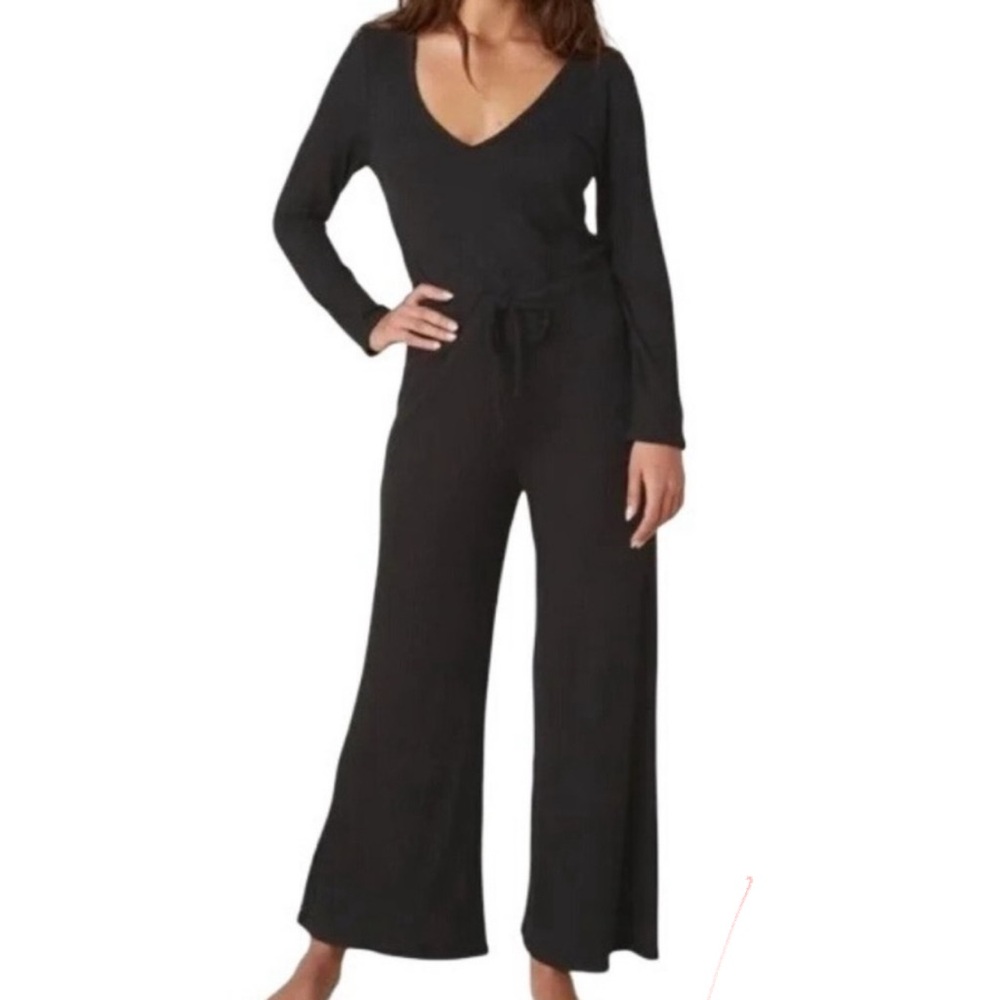 Beyond Yoga Black So Chic Jumpsuit